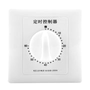 220V Water Pump Timer Mechanical Countdown Indoor Intelligent Time Switch Control