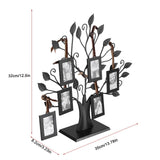 Fashionable Family Photos Frame Display Tree with Hanging Pictures Frames Home Decor S