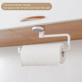 Adhesive Paper Towel Holder Bathroom Kitchen Roll Rack Storage Holder Roll Paper Rack