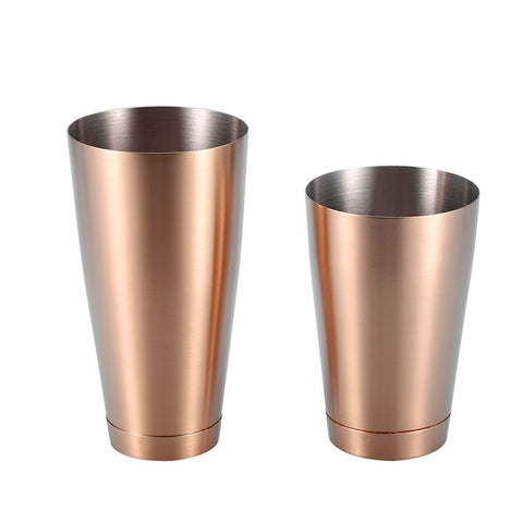 Stainless Steel Sturdy Durable Cocktail Cup Shaker Bar Home Kitchen Tool(Rose Golden) In Australia - Darrahopens