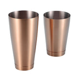 Stainless Steel Sturdy Durable Cocktail Cup Shaker Bar Home Kitchen Tool(Rose Golden) In Australia - Darrahopens