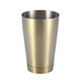 Stainless Steel Sturdy Durable Cocktail Cup Shaker Bar Home Kitchen Tool(Titanium Golden)