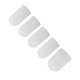 5pcs Silicone Finger Protector Thumbs Cover Fingertip Gloves for Heat Cooking Baking Barbecue B
