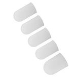 5pcs Silicone Finger Protector Thumbs Cover Fingertip Gloves for Heat Cooking Baking Barbecue B