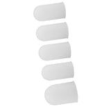 5pcs Silicone Finger Protector Thumbs Cover Fingertip Gloves for Heat Cooking Baking Barbecue B