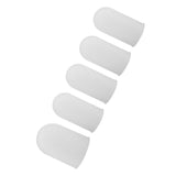 5pcs Silicone Finger Protector Thumbs Cover Fingertip Gloves for Heat Cooking Baking Barbecue B