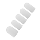 5pcs Silicone Finger Protector Thumbs Cover Fingertip Gloves for Heat Cooking Baking Barbecue B