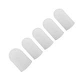 5pcs Silicone Finger Protector Thumbs Cover Fingertip Gloves for Heat Cooking Baking Barbecue B