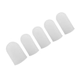5pcs Silicone Finger Protector Thumbs Cover Fingertip Gloves for Heat Cooking Baking Barbecue B
