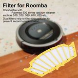 6 PCS Replacement Filter for Roomba 510 530 580 610 625 Vacuum Cleaner