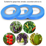 20pcs Set Elastic Anti aging Garden Tape for Grape Tree Tomato Cucumber Plant(Blue) In Australia - Darrahopens