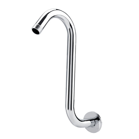 Bathroom Accessory 8inch 201 Stainless Steel High Rise S-Curved Shower Extension Arm In Australia - Darrahopens