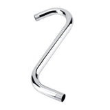 Bathroom Accessory 8inch 201 Stainless Steel High Rise S-Curved Shower Extension Arm