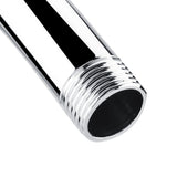 Bathroom Accessory 8inch 201 Stainless Steel High Rise S-Curved Shower Extension Arm