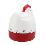 Lovely Chicken Timer Mechanical Kitchen Cooking Alarm Clock for Home Decor Timing Reminder