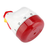 Lovely Chicken Timer Mechanical Kitchen Cooking Alarm Clock for Home Decor Timing Reminder