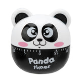 Mechanical Kitchen Timer Manual Animal Shape Counters for Cooking Timing Tool(Black) In Australia - Darrahopens