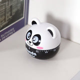 Mechanical Kitchen Timer Manual Animal Shape Counters for Cooking Timing Tool(Black)