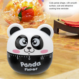 Mechanical Kitchen Timer Manual Animal Shape Counters for Cooking Timing Tool(Black)