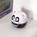 Mechanical Kitchen Timer Manual Animal Shape Counters for Cooking Timing Tool(Pink)