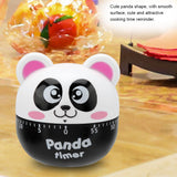 Mechanical Kitchen Timer Manual Animal Shape Counters for Cooking Timing Tool(Pink)
