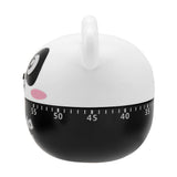 Mechanical Kitchen Timer Manual Animal Shape Counters for Cooking Timing Tool(Pink)