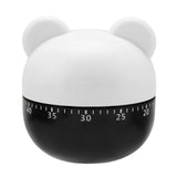 Mechanical Kitchen Timer Manual Animal Shape Counters for Cooking Timing Tool(Pink)