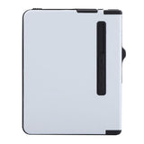 2 in 1 Metal Cigarette Case with Gas Charging Windproof Cigarette Lighter (White) In Australia - Darrahopens