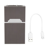 Multifunctional Metal Lightweight Portable Rechargeable Cigarette Lighter Case(Black) In Australia - Darrahopens