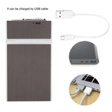 Multifunctional Metal Lightweight Portable Rechargeable Cigarette Lighter Case(Black) In Australia - Darrahopens