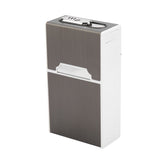 Multifunctional Metal Lightweight Portable Rechargeable Cigarette Lighter Case(Black) In Australia - Darrahopens