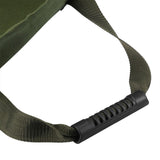 Portable Waterproof Reusable Canvas Garden Lawn Leaf Trash Waste Bag Container Storage Tote