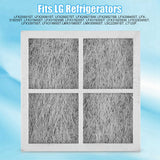 3 Pcs Air Filter Replacement for LG LT120F Elite 469918 Refrigerator Freezer