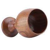 Healthy Wooden Cup Elegant Coffee Wine Grape Drinking Cups Multi functional Wood Mug