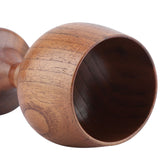 Healthy Wooden Cup Elegant Coffee Wine Grape Drinking Cups Multi functional Wood Mug