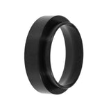Espresso Dosing Funnel Aluminum Coffee Dosing Ring Replacementfor 58mm Portafilters(Black)
