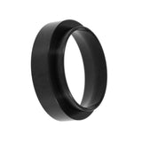 Espresso Dosing Funnel Aluminum Coffee Dosing Ring Replacementfor 58mm Portafilters(Black)