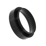 Espresso Dosing Funnel Aluminum Coffee Dosing Ring Replacementfor 58mm Portafilters(Black)