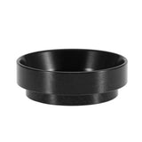 Espresso Dosing Funnel Aluminum Coffee Dosing Ring Replacementfor 58mm Portafilters(Black)