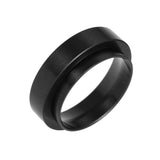 Espresso Dosing Funnel Aluminum Coffee Dosing Ring Replacementfor 58mm Portafilters(Black)