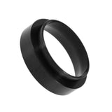 Espresso Dosing Funnel Aluminum Coffee Dosing Ring Replacementfor 58mm Portafilters(Black)