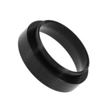 Espresso Dosing Funnel Aluminum Coffee Dosing Ring Replacementfor 58mm Portafilters(Black)