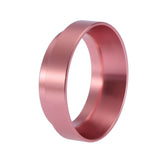 Espresso Dosing Funnel Aluminum Coffee Dosing Ring Replacementfor 58mm Portafilters(Red)