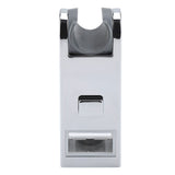 ABS Chromeplated Adjustable Height Shower Slider Bar Rail Head Holder Stand 30*15mm