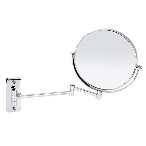 8" Wall Mount Makeup Mirror Double Sided Swivel Mirror 3X Magnifying
