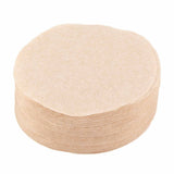 100Pcs Per Set Coffee Filter Paper Replacement Filter For Coffee Mocha (No. 6 Dia. 60mm)