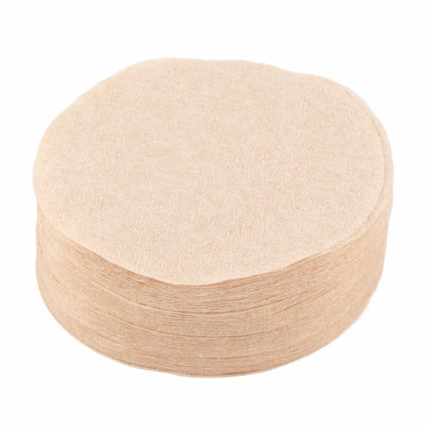100Pcs Per Set Coffee Filter Paper Replacement Filter For Coffee Mocha (No. 6 Dia. 60mm)