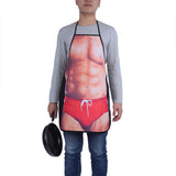 3D Funny Cooking Apron Sexy Man Woman Apron Waterproof Apron (Sexy Man) In Australia - Darrahopens