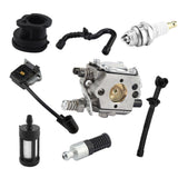 Carburetor Ignition Coil Carb Set for Stihl Walbro 017 018 MS170 MS180 Chainsaw