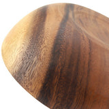 Solid Acacia Wooden Bowl for Salad Soup Rice Hand Made Wooden Bowl Kitchen Utensils (20*7cm)